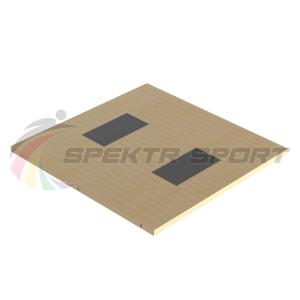 Купить Помост тяжелоатлетический 3х3х0,1м, рез. амортизаторы 1х0,5х0,04м в Туринске 