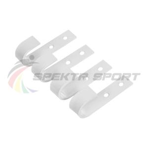 Купить Крюки подвесные (к-кт. 4 шт) для турника белые в Туринске 
