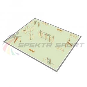 Купить Парковая площадка для Воркаут и WRK 2_76mm в Туринске 