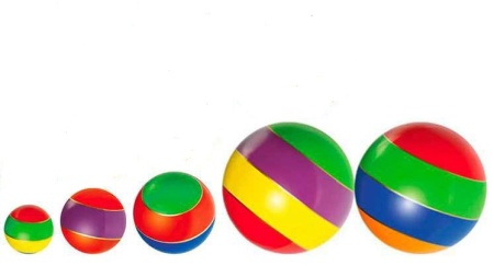 Купить Мячи резиновые (комплект из 5 мячей различного диаметра) в Туринске 